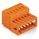 1-conductor male connector CAGE CLAMP® 1.5 mm² orange