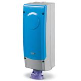 INTERLOCKED SOCKET 2P IP67 16A 24V AC