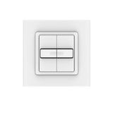 Somfy double roller shutter switch incl. frame 1800506