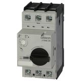 Motor-protective circuit breaker, rotary type, 3-pole, 0.63-1 A