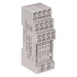 Socket, DIN rail mounting, 14-pin, screwless terminals PY  6001H