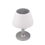 Silver Solar LED Table Lamp 0.5W 200Lm 4000K IP44