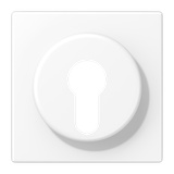 Centre plate f. key switch LS928WWM