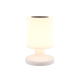 Silva solar table lamp white rechargeable