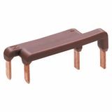 10 QUICK COUPLING CONNECTIONS DEVICES - GWFIX 100 - 40A L1/NEUTRAL BROWN FOR MTC(1P+N/2P)