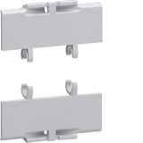 1 set of 2 grey terminal covers sealable for RCBO 2M