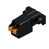 PCB plug-in connector (wire connection), 5.08 mm, Number of poles: 2, 