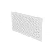 ELEGANT MOUNTING PLATE PERFORATED 120x232x1.0mm RAL9016