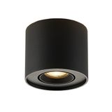 Ceiling light round black Arion