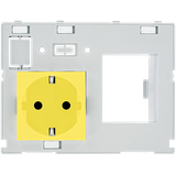 MODLINK MSDD DBL COMBI INSERT CHINA 1xRJ45 fem./fem. + RCD opening