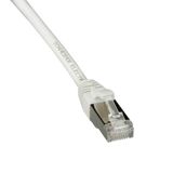 Actassi - propojovací kabel, Kategorie 6A, S/FTP, LSZH, 1 m, bílý (ACTPC6ASFLS10WE)