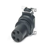 Flush-type connector