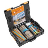 L-BOXX 102 KC AITB INSTA 1 Toolbox (with contents), black, Width: 365 mm, Height: 135 mm, Depth: 445 mm