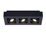 XIRAX Ceiling Light 3xGU10/5W LED  DTW Black