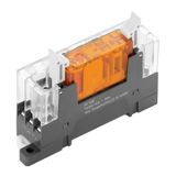 Relay module, 24 V DC ±10 %, Green LED, Free-wheeling diode, 2 NC and 
