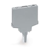 Empty component plug housing Type 9 10 mm wide gray