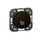 Shielded RJ45 category 6 socket STP dooxie matte black finish