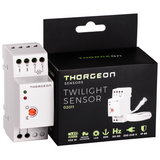 Twilight Sensor 300W Max. switching power 1200W IP65 DIN THORGEON