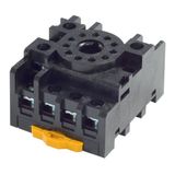 Socket, DIN rail/surface mounting, 11-pin, screw terminals (standard)