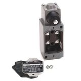 Allen-Bradley, 802T-C, Limit Switch, NEMA Type 4 and 13 Oiltight Construction, Non-Plug-In, Side Push Rod, 2-Circuit, Whole Switch