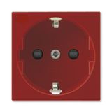 5525N-C03357 R1 Socket outlet 45×45 with earthing contacts, shuttered