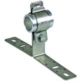 Mounting bracket StSt with cleat for tubes D 50mm for DEHNiso-Combi