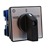 Switch hand 0 auto front.20A 2-pole