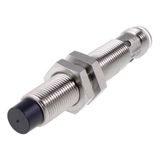Proximity sensor, inductive, stainless steel, long body, M12, unshield