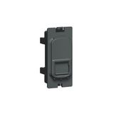 Synergy™ - Telephone socket Grid module - BT secondary - anthracite