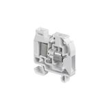 FEED THROUGH TERMINAL BLOCK, GREY, NO RIB FOR TB ASSEMBLY EXTREMITY, DRE2,5/5,ADO