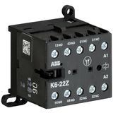 K6-22Z-01 Mini Contactor Relay 24V 40-450Hz
