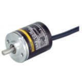 Encoder, incremental, 60 ppr, 12 to 24 VDC, NPN open collector, 2 m ca