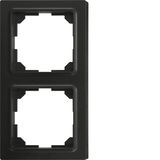 Double universal frames in E-Design55, anthracite mat
