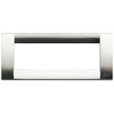 Classica plate 6M metal brushed nickel