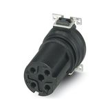 Flush-type connector