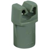 DEHNiso-DLH conductor holder f. Rd 8mm with bushing D 10mm PE