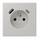 Socket Frz/Belg with USB charger LC32013 LC1520F-15CA205