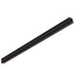 S-TRACK 3-phase mounting track, high-voltage track, 4m, black, DALI
