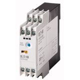 Thermistor overload relay for machine protection, 1N/O+1N/C, 24-240VAC/DC, with reclosing lockout