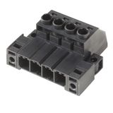 PCB plug-in connector (wire connection), 7.62 mm, Number of poles: 10,