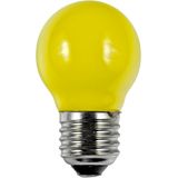 LED E27 Fila Ball G45x75 230V 1W AC Yellow Non-Dim