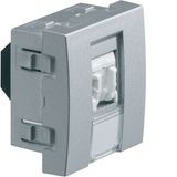 Priza date RJ45 categorie 6 UTP, aluminiu, 2M