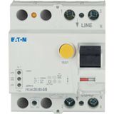 Digital residual current circuit-breaker, all-current sensitive, 25 A, 2p, 300 mA, type G/B