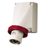 Wall mounted inlet, 125A5p6h400V, IP67