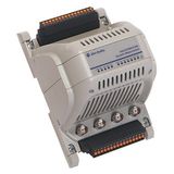 Allen-Bradley 1444-DYN04-01RA Dynamic Measurement Module, 4 Dynamic Inputs, 2 TTL Speed Inputs, 1 Relay, 2-Port EtherNet/IP (DLR), Synchronous or AsynchronousDynamic Measurements, Position Measurements.Use with 1444-TB-A Base and DYN RPC set.