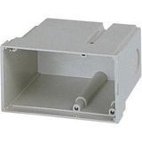 Shroud, for flush mounting plate, 3 mounting locations