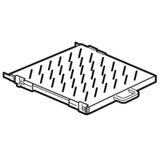 Telescopic shelf for enclosures depth 1000mm depth 650mm