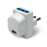 USB ADAPTOR 250V AC max 1.500W