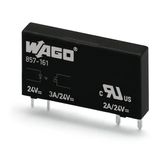 857-164 Basic solid-state relay; Nominal input voltage: 24 VDC; Output voltage range: 0 … 48 VDC