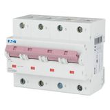 Miniature circuit breaker (MCB), 32A, 4p, D-Char, AC